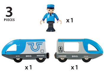 BRIO - Travel Battery Train 3 pieces - Modern Brands Australia