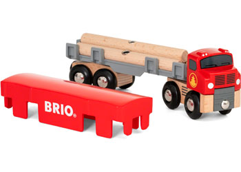 BRIO - Lumber Truck 6 pieces - Modern Brands Australia