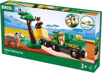 BRIO - Safari Railway Set 17 pieces - Modern Brands Australia