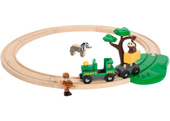 BRIO - Safari Railway Set 17 pieces - Modern Brands Australia