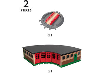 BRIO - Grand Roundhouse 3 pieces - Modern Brands Australia