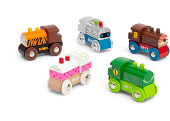 BRIO - Themed Trains 4x5 titles CDU20 - Modern Brands Australia
