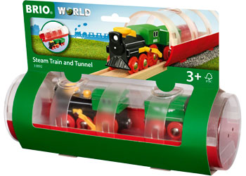 BRIO - Tunnel & Steam Train 3 pieces - Modern Brands Australia