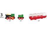 BRIO - Tunnel & Steam Train 3 pieces - Modern Brands Australia