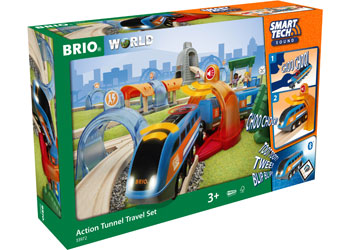 BRIO - Smart Tech Action Tunnel Travel Set - Modern Brands Australia