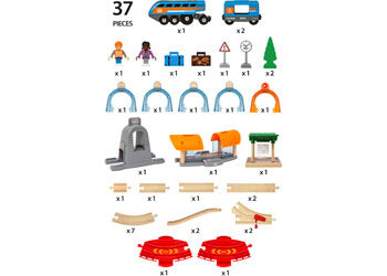 BRIO - Smart Tech Action Tunnel Travel Set - Modern Brands Australia