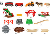BRIO - Animal Farm Set 30 pieces - Modern Brands Australia