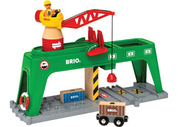 BRIO - Container Crane 6 pieces - Modern Brands Australia