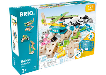 BRIO Builder - Motor Set 121 pieces - Modern Brands Australia