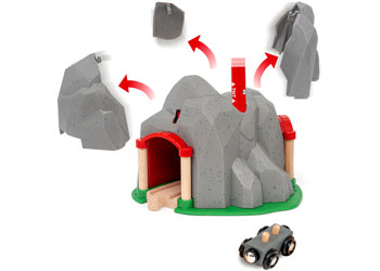 BRIO - Dynamite Mountain Tunnel 3 pieces - Modern Brands Australia