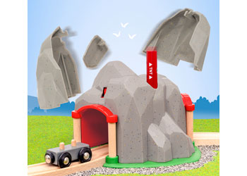 BRIO - Dynamite Mountain Tunnel 3 pieces - Modern Brands Australia