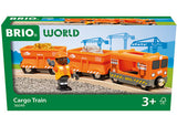 BRIO - Gold Cargo Train 6 pieces - Modern Brands Australia