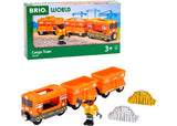 BRIO - Gold Cargo Train 6 pieces - Modern Brands Australia