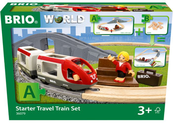 BRIO - Starter Travel Train Set 22 pieces - Modern Brands Australia