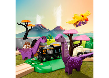 BRIO - Dinosaur Adventure Set 21 pieces - Modern Brands Australia