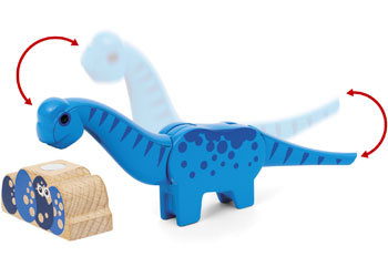 BRIO - Dinosaur Battery Train 5 pieces - Modern Brands Australia