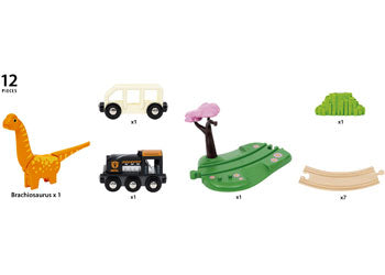 BRIO - Dinosaur Circle Set 12 pieces - Modern Brands Australia