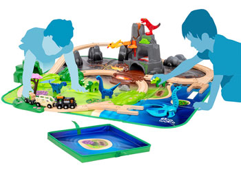 BRIO - Dinosaur Deluxe Set 45 pieces - Modern Brands Australia