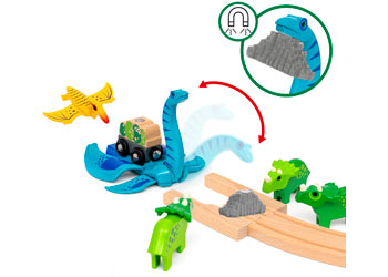 BRIO - Dinosaur Deluxe Set 45 pieces - Modern Brands Australia