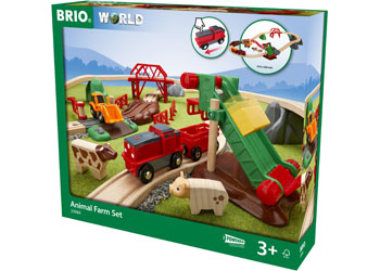 BRIO - Animal Farm Set 30 pieces - Modern Brands Australia