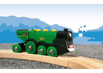 BRIO - Big Green Action Locomotive - Modern Brands Australia