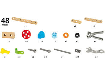 BRIO Builder - Starter Set 49 pieces - Modern Brands Australia