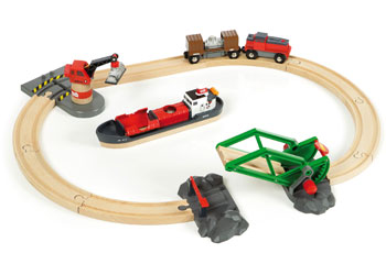 BRIO - Cargo Harbour Set 16 pieces - Modern Brands Australia