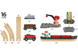 BRIO - Cargo Harbour Set 16 pieces - Modern Brands Australia