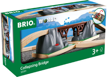BRIO - Collapsing Bridge 3 pieces - Modern Brands Australia