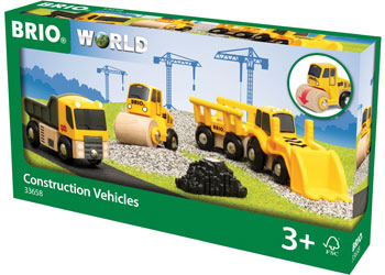 BRIO - Construction vehicles 5 pieces - Modern Brands Australia