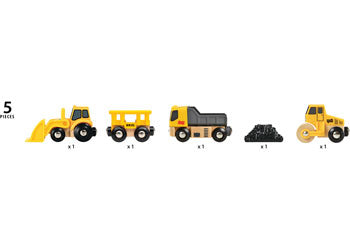 BRIO - Construction vehicles 5 pieces - Modern Brands Australia