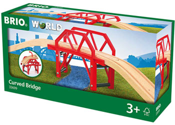 BRIO - Curved Bridge 4 pieces - Modern Brands Australia