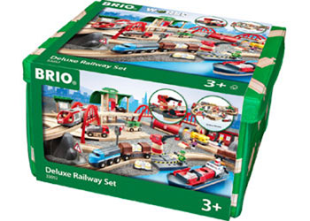 BRIO - Deluxe Railway Set 87 pieces - Modern Brands Australia