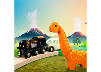 BRIO - Dinosaur Circle Set 12 pieces - Modern Brands Australia