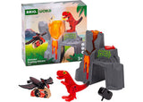 BRIO - Dinosaur Erupting Volcano 5 pieces - Modern Brands Australia