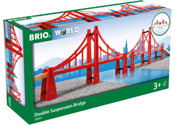 BRIO - Double Suspension Bridge 5 pieces - Modern Brands Australia