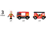 BRIO - Emergency Fire Engine 3 pieces - Modern Brands Australia
