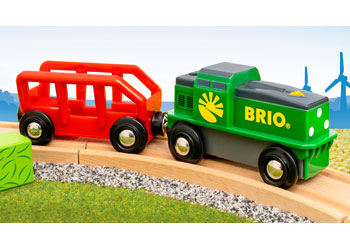 BRIO - Farm Battery Train 4 pieces - Modern Brands Australia