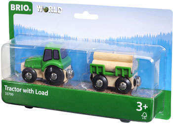 BRIO - Farm Tractor with Load 3 pieces - Modern Brands Australia