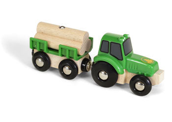BRIO - Farm Tractor with Load 3 pieces - Modern Brands Australia