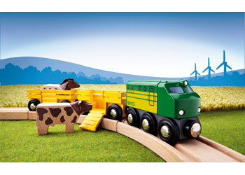 BRIO - Farm Train 5 pieces - Modern Brands Australia