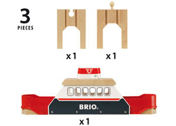 BRIO - Ferry Ship 3 pieces - Modern Brands Australia