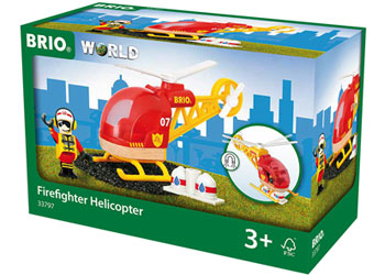 BRIO - Firefighter Helicopter 3 pieces - Modern Brands Australia