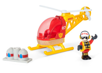 BRIO - Firefighter Helicopter 3 pieces - Modern Brands Australia