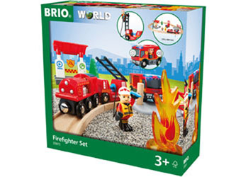 BRIO - Firefighter Set 18 pieces - Modern Brands Australia