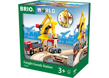 BRIO - Freight Goods Station 6 pieces - Modern Brands Australia
