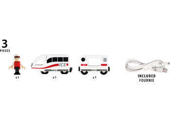 BRIO - ICE Rechargeable Train 3 pieces - Modern Brands Australia