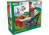 BRIO - Lift and Load Warehouse Set 32 pieces - Modern Brands Australia