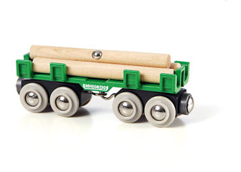 BRIO - Lumber Loading Wagon 4 pieces - Modern Brands Australia