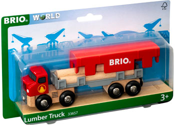BRIO - Lumber Truck 6 pieces - Modern Brands Australia